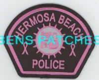 CALIFORNIA,HERMOSA BEACH POLICE BREAST CANCER AWARENESS 1